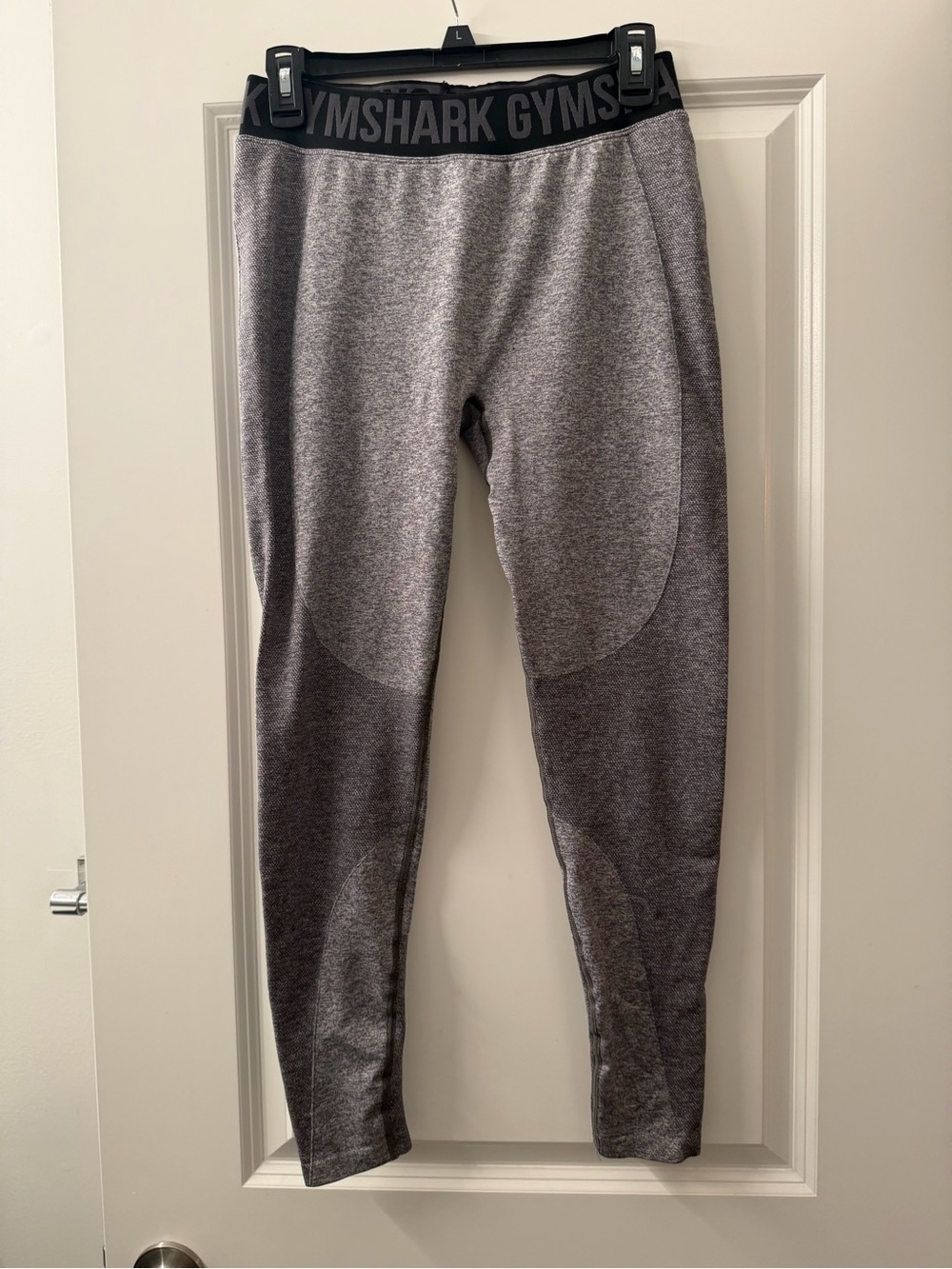 Gymshark Grey Seamless Leggings with Branded Waistband